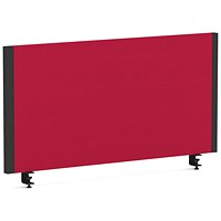 Impulse Evolve Plus Bench Screen, 800 x 400mm, Black Frame, Bergamot Cherry