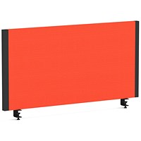 Impulse Evolve Plus Bench Screen, 800 x 400mm, Black Frame, Tabasco Orange