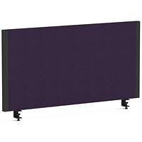 Impulse Evolve Plus Bench Screen, 800 x 400mm, Black Frame, Tansy Purple