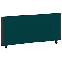 Impulse Evolve Plus Bench Screen, 1000 x 400mm, Black Frame, Maringa Teal