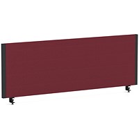 Impulse Evolve Plus Bench Screen, 1200 x 400mm, Black Frame, Ginseng Chilli