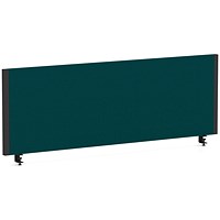 Impulse Evolve Plus Bench Screen, 1200 x 400mm, Black Frame, Maringa Teal