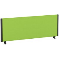 Impulse Evolve Plus Bench Screen, 1200 x 400mm, Black Frame, Myrrh Green