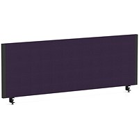 Impulse Evolve Plus Bench Screen, 1200 x 400mm, Black Frame, Tansy Purple