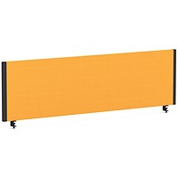 Impulse Evolve Plus Bench Screen, 1400 x 400mm, Black Frame, Senna Yellow