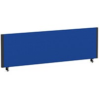 Impulse Evolve Plus Bench Screen, 1400 x 400mm, Black Frame, Stevia Blue