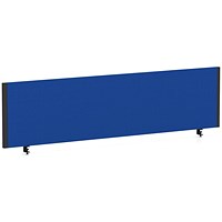 Impulse Evolve Plus Bench Screen, 1600 x 400mm, Black Frame, Stevia Blue