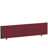 Impulse Evolve Plus Bench Screen, 1800 x 400mm, Black Frame, Ginseng Chilli
