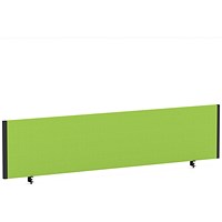 Impulse Evolve Plus Bench Screen, 1800 x 400mm, Black Frame, Myrrh Green