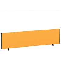 Impulse Evolve Plus Bench Screen, 1800 x 400mm, Black Frame, Senna Yellow