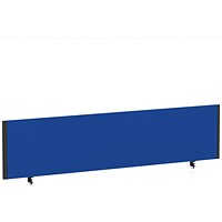 Impulse Evolve Plus Bench Screen, 1800 x 400mm, Black Frame, Stevia Blue