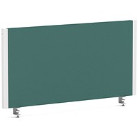 Impulse Evolve Plus Bench Screen, 800 x 400mm, White Frame, Quest Kelp