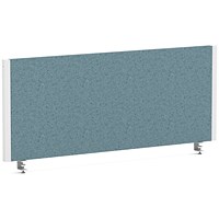 Impulse Evolve Plus Bench Screen, 1000 x 400mm, White Frame, Rivet Quench