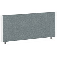 Impulse Evolve Plus Bench Screen, 1000 x 400mm, White Frame, Rivet Tensile