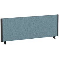 Impulse Evolve Plus Bench Screen, 1200 x 400mm, Black Frame, Rivet Quench