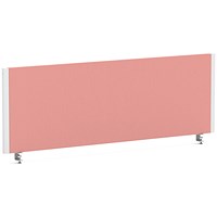 Impulse Evolve Plus Bench Screen, 1200 x 400mm, White Frame, Quest Shrimp