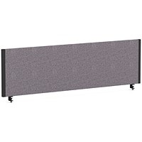 Impulse Evolve Plus Bench Screen, 1400 x 400mm, Black Frame, Rivet Fuse