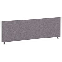 Impulse Evolve Plus Bench Screen, 1400 x 400mm, Silver Frame, Rivet Fuse