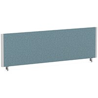 Impulse Evolve Plus Bench Screen, 1400 x 400mm, Silver Frame, Rivet Quench