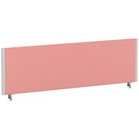 Impulse Evolve Plus Bench Screen, 1400 x 400mm, Silver Frame, Quest Shrimp