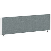 Impulse Evolve Plus Bench Screen, 1400 x 400mm, White Frame, Rivet Tensile