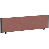 Impulse Evolve Plus Bench Screen, 1600 x 400mm, Black Frame, Rivet Forge
