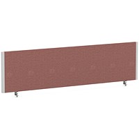 Impulse Evolve Plus Bench Screen, 1600 x 400mm, Silver Frame, Rivet Forge