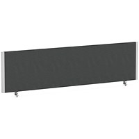 Impulse Evolve Plus Bench Screen, 1600 x 400mm, Silver Frame, Quest Mussel