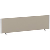 Impulse Evolve Plus Bench Screen, 1600 x 400mm, Silver Frame, Quest Salt