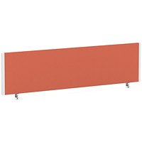 Impulse Evolve Plus Bench Screen, 1600 x 400mm, White Frame, Quest Crab