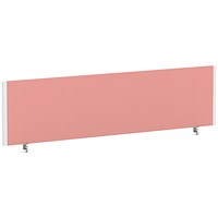 Impulse Evolve Plus Bench Screen, 1600 x 400mm, White Frame, Quest Shrimp