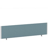 Impulse Evolve Plus Bench Screen, 1800 x 400mm, Silver Frame, Rivet Quench