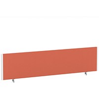 Impulse Evolve Plus Bench Screen, 1800 x 400mm, White Frame, Quest Crab