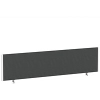 Impulse Evolve Plus Bench Screen, 1800 x 400mm, White Frame, Quest Mussel Impulse Evolve Plus Bench Screen, 1800 x 400mm, White Frame, Quest Mussel