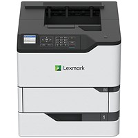 Lexmark MS823dn A4 Wired Mono Laser Printer, White