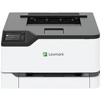 Lexmark C3426DW A4 Wireless Colour Laser Printer, White