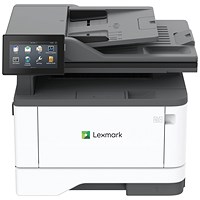 Lexmark MX432adwe A4 Wireless 4-in-1 Mono Laser Printer, White