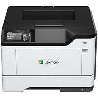 Lexmark MS531dw A4 Wireless Mono Laser Printer, White