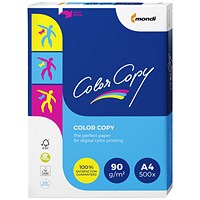 Color Copy A4 Paper, White, 90gsm, Ream (500 Sheets)