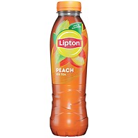 Lipton Ice Tea, Peach, 24 x 500ml Bottles