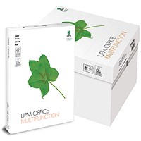 UPM Multifunctional White A4 Paper FSC 80gsm, Box (5 x 500 Sheets)