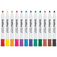 Graffico Conical Marker Assorted (Pack of 144) 6152/144