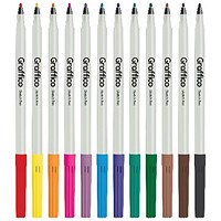 Graffico Slim Colouring Pen Assorted (Pack of 576) 6101/576