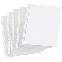 A4 Punched Pockets, 30 Micron, Top Opening, Pack of 500 A4 Punched Pockets, 30 Micron, Top Opening, Pack of 500