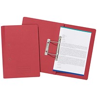 Spiral Files 285gsm Foolscap Red (Pack of 50) TFM50-REDZ
