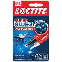 Loctite Super Glue All Plastics 2g + 4ml