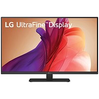 LG 32in Monitor VA 4K UHD With HDMI Dp + USB-C Height Adjust Stand