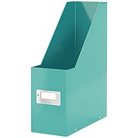 Leitz WOW Click and Store Magazine File Ice Blue