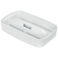 Leitz MyBox Organiser Tray with Handle, Small, White