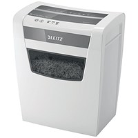 Leitz IQ Home Office P-4 Cross-Cut Paper Shredder, 23 Litres